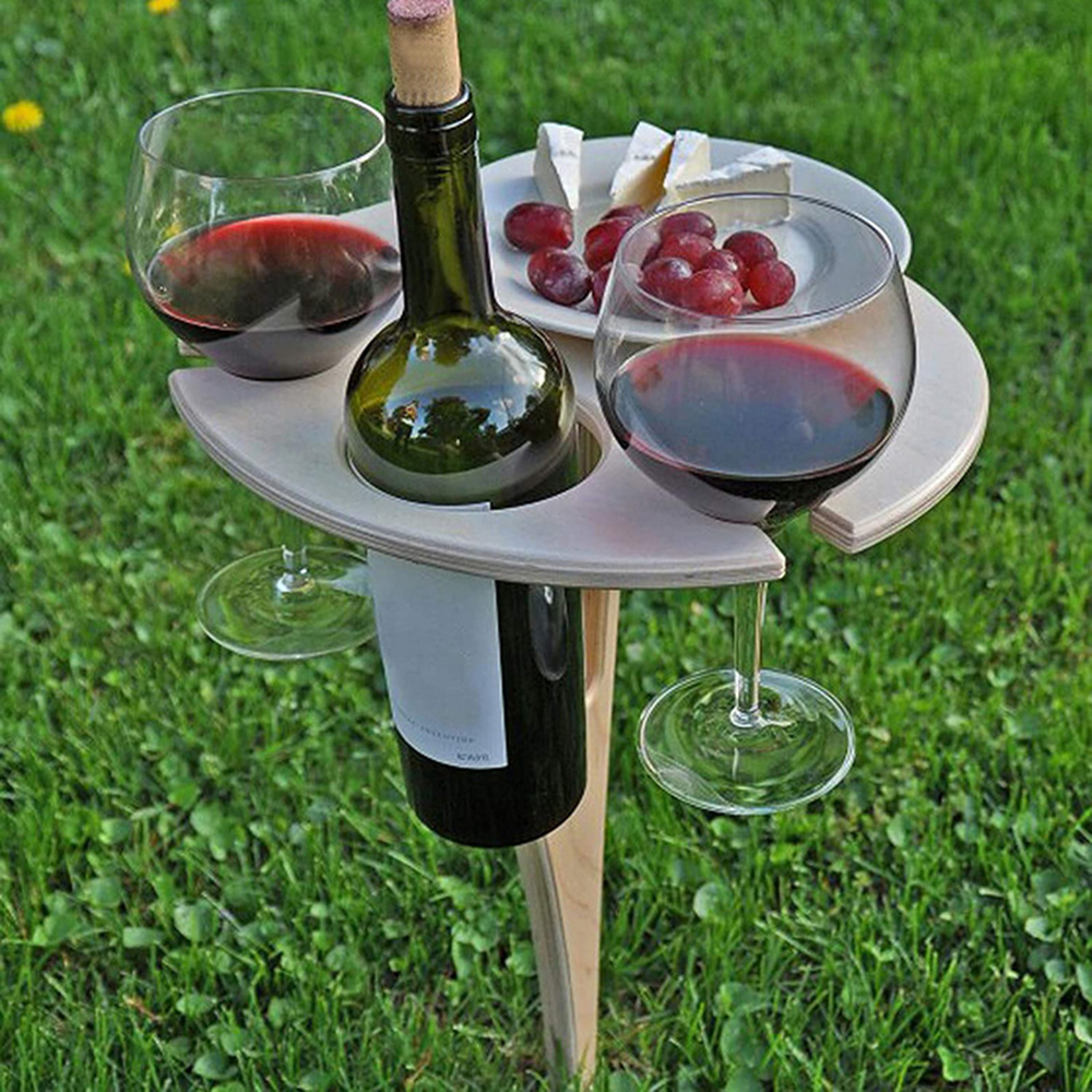 Kids Outdoor Wooden Table - wooden wine table wine holder table
