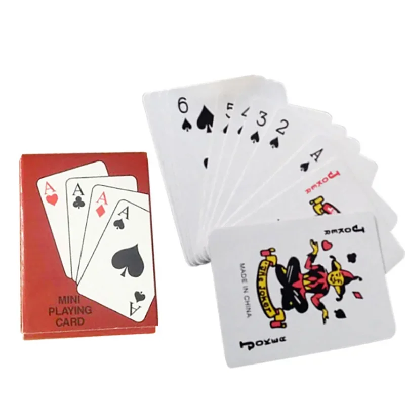 Kids Outdoor Climbing Structure - 1 piece Mini Cute Poker Cards