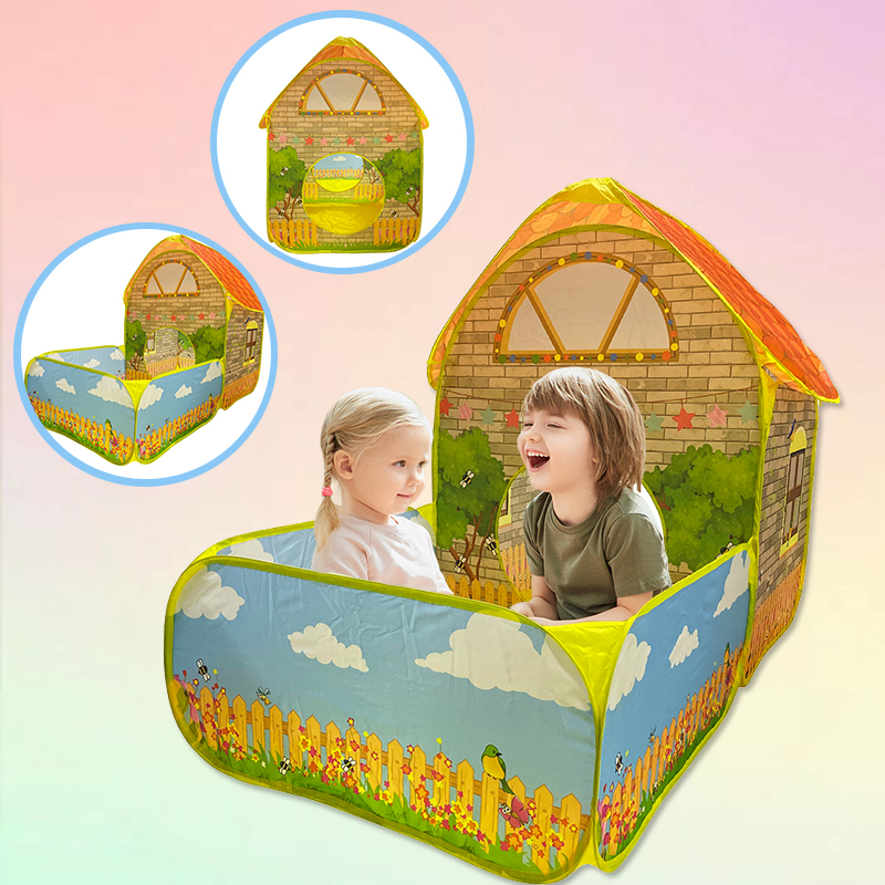 Kids Outdoor Play Table - Play Tent Toys Ball Pool For