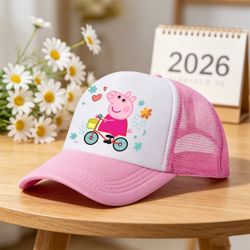 Kids Outdoor Net - Peppas Pig Baseball Cap Kids Adult