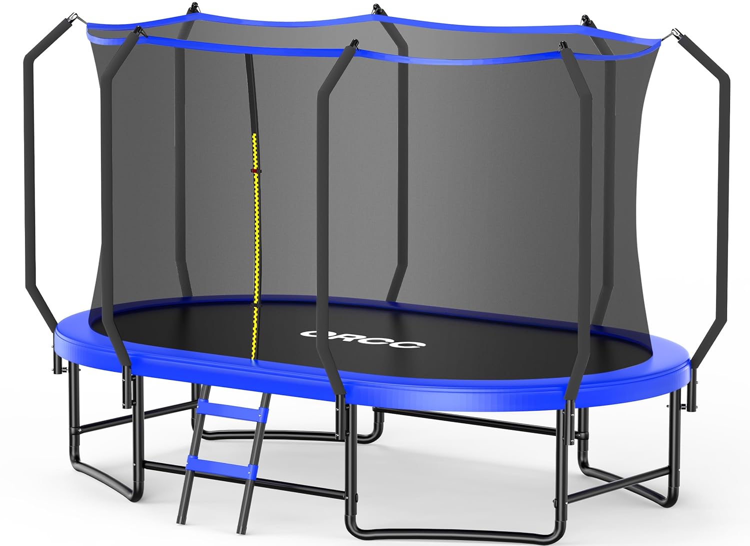 Kids Outdoor Net - Oval Outdoor Trampoline with Safety Net