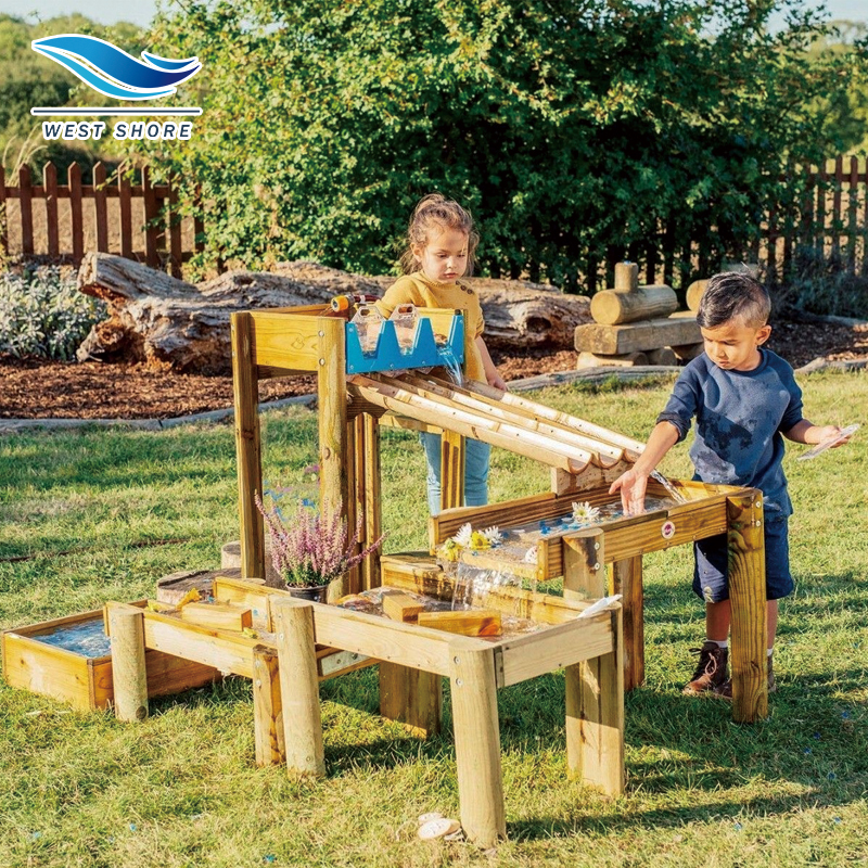 Kids Outdoor Mud Table - Montessori Kindergarten Preschool Indoor Outdoor Wooden
