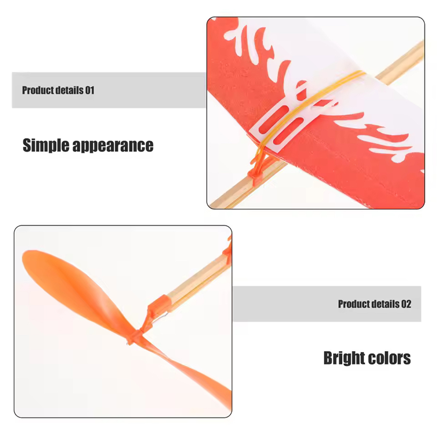 DIY Rubber Band Airplanes Powe - Outdoor Games For Kids ulasan dan harga