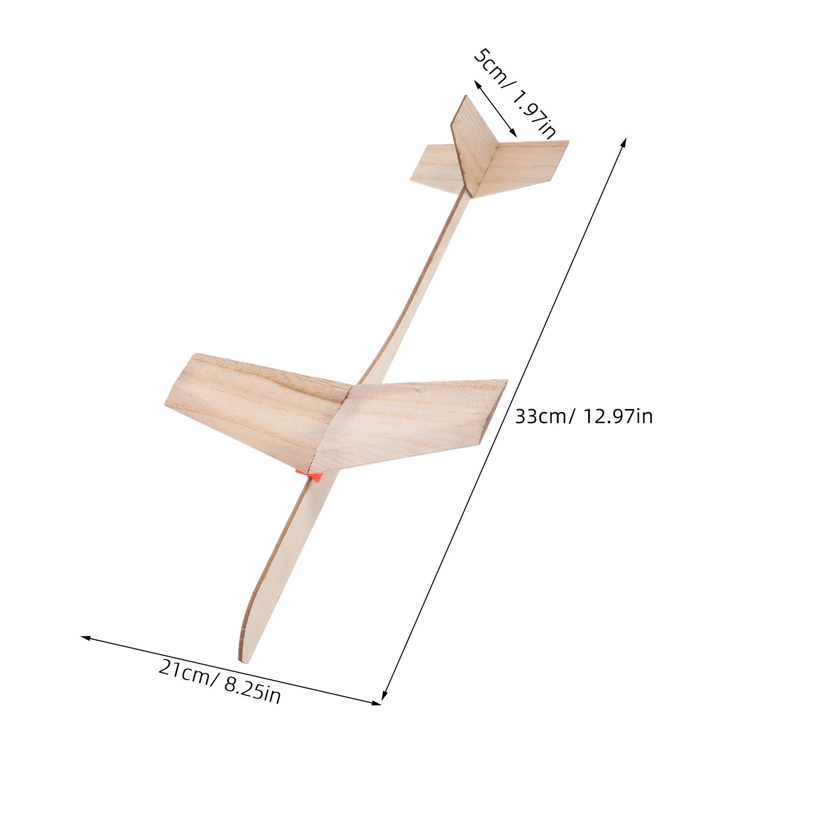1Set Wooden Glider Airplane Ed - Kids Outdoor Learning Activities ulasan dan harga