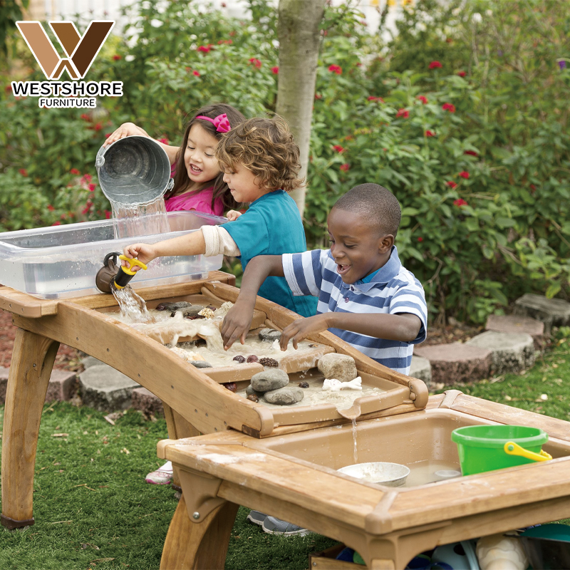Montessori Kindergarten Outdoo - Kids Outdoor Mud Table ulasan dan harga