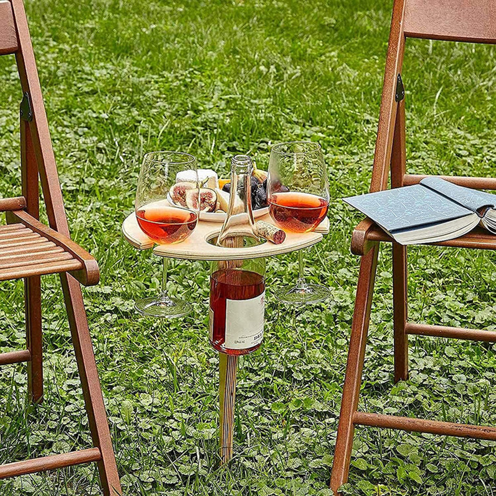wooden wine table wine holder  - Kids Outdoor Wooden Table ulasan dan harga