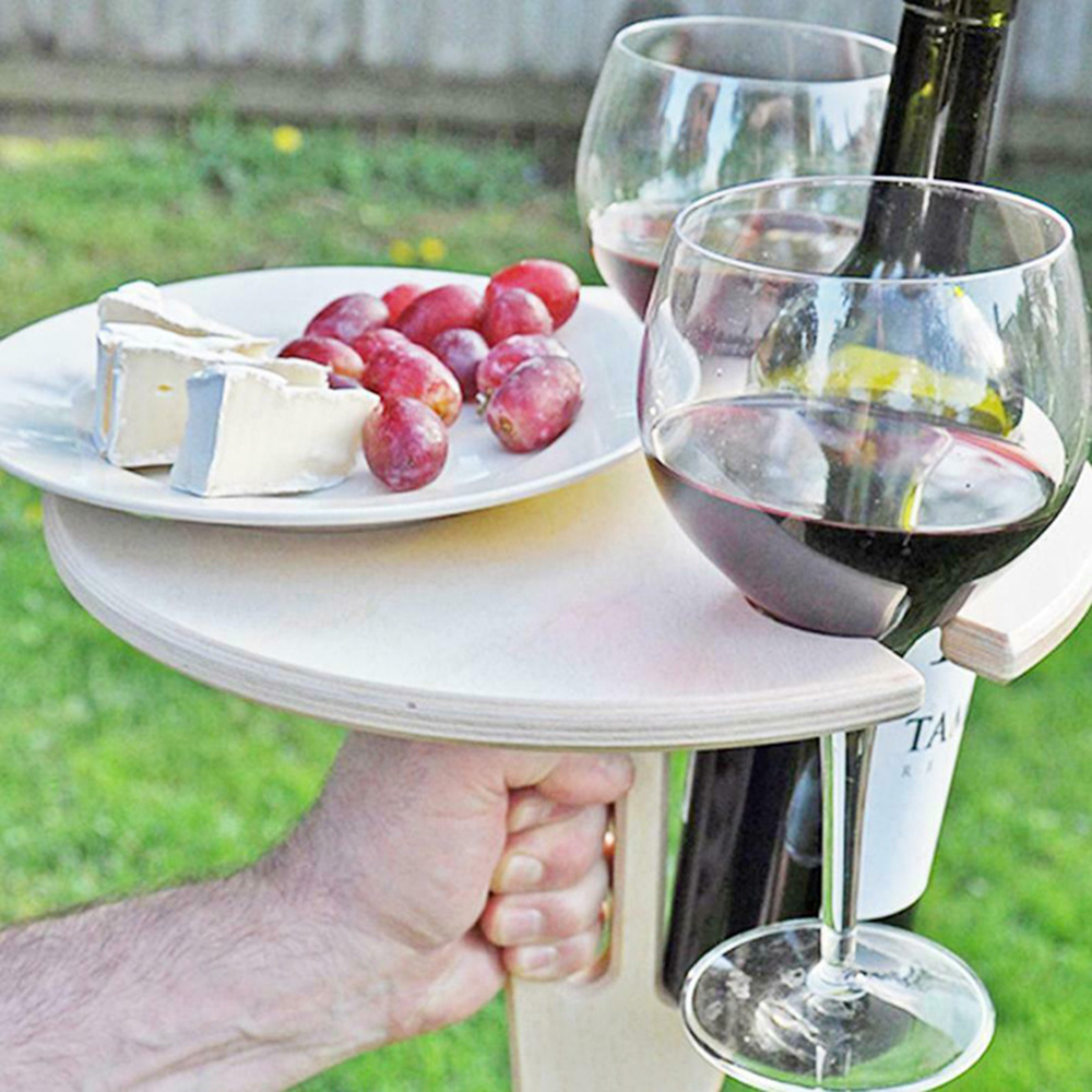 wooden wine table wine holder  - Kids Outdoor Wooden Table ulasan dan harga