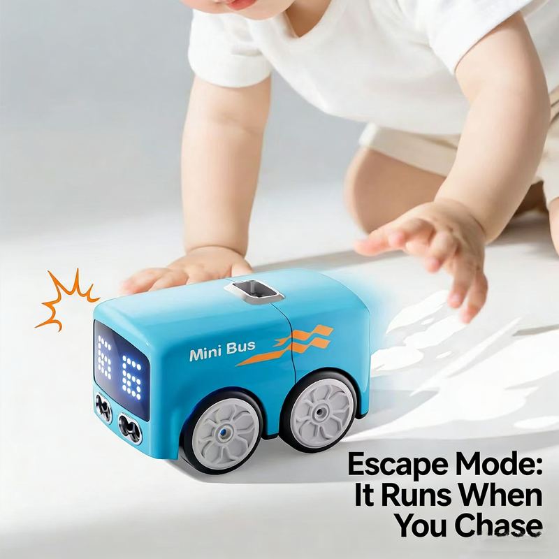 RC Mini Bus for Kids Gesture C - Kids Outdoor Learning Activities ulasan dan harga