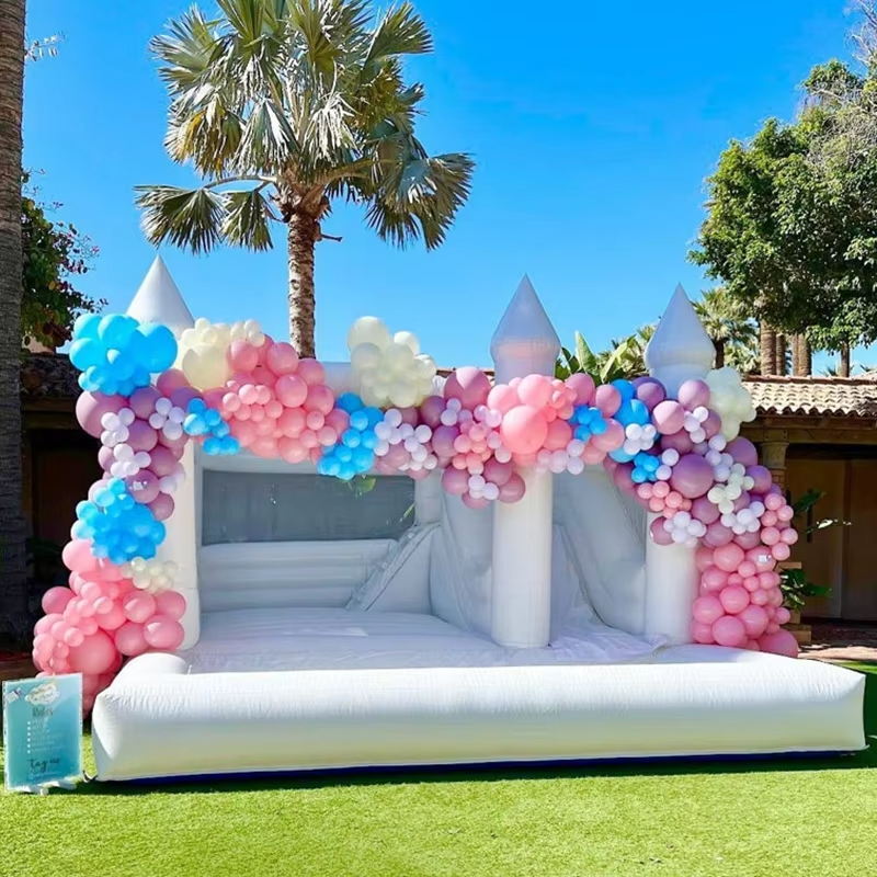 White Bounce House for Kids an - Kids Outdoor Bounce House ulasan dan harga