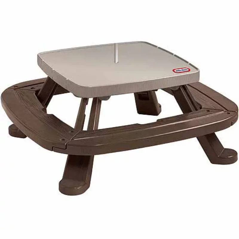 Outdoor  Kids Picnic Table Toy - Kids Outdoor Table And Chairs With Umbrella ulasan dan harga