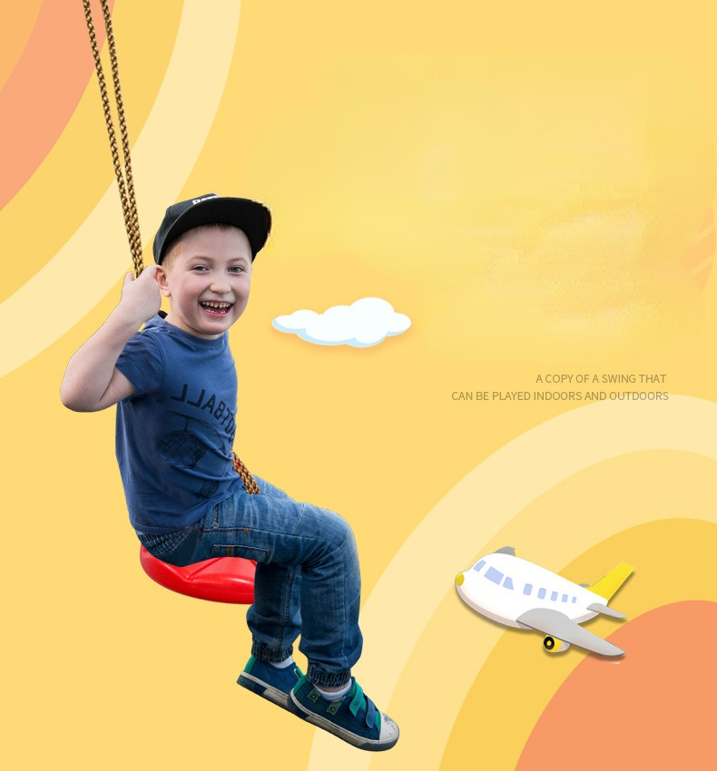 Children's Disc Swing Kid Indo - Kids Outdoor Hanging Chair ulasan dan harga
