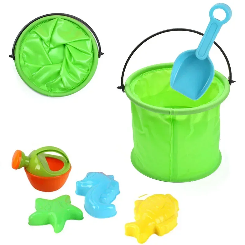 Beach Sand Bucket Toy  Collaps - Kids Outdoor Play Area ulasan dan harga