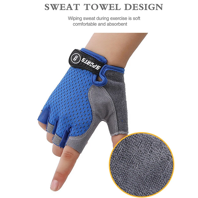 Kids Half Finger Sports Cyclin - Kids Outdoor Net ulasan dan harga