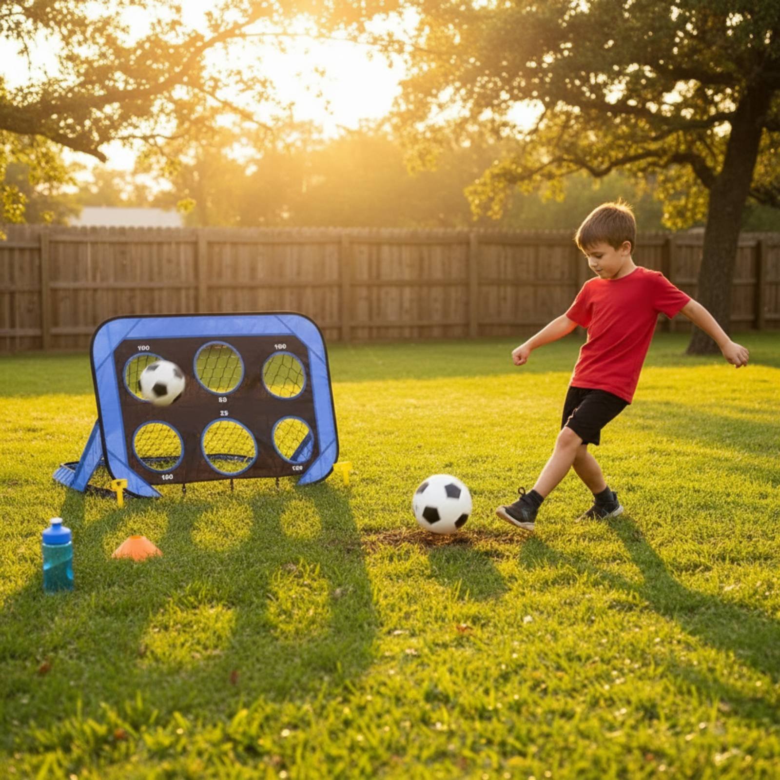 All-in-One Sport Net Set Indoo - Kids Outdoor Net ulasan dan harga