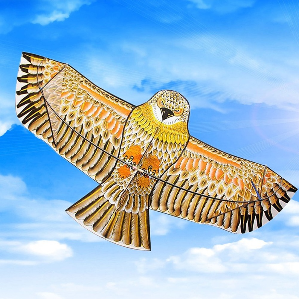 Flat Eagle Kite with 30 Meter  - Kids Outdoor Play Area ulasan dan harga