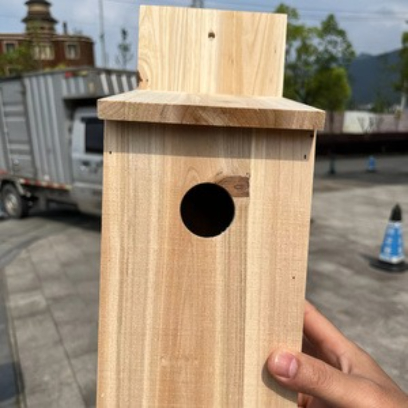 Outdoor Wooden Bird House Nest - Kids Outdoor Play Area ulasan dan harga