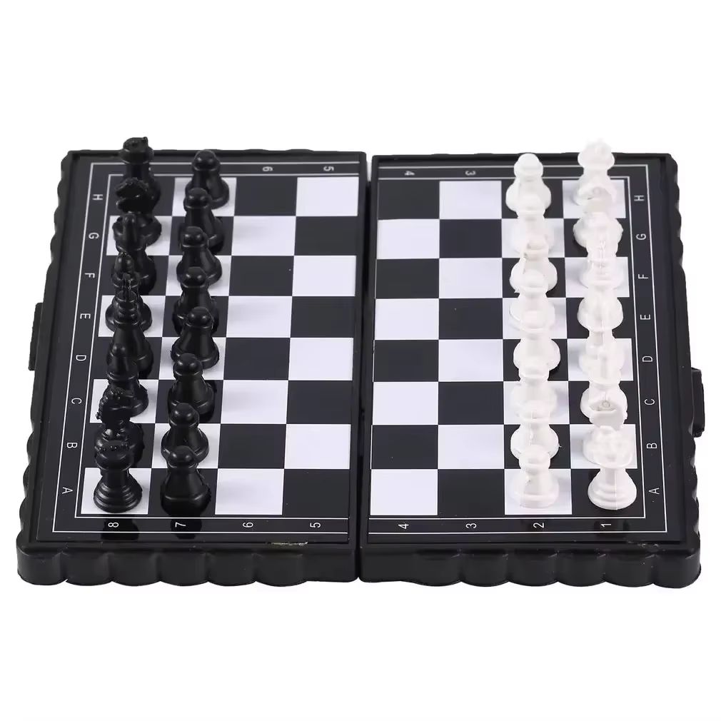 1Pc Mini Magnetic  Chess Set   - Outdoor Games For Kids ulasan dan harga