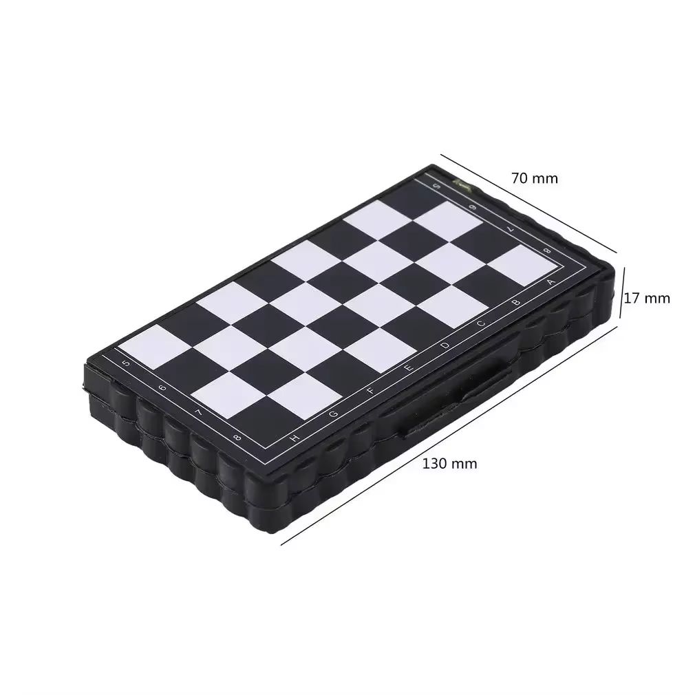 1Pc Mini Magnetic  Chess Set   - Outdoor Games For Kids ulasan dan harga