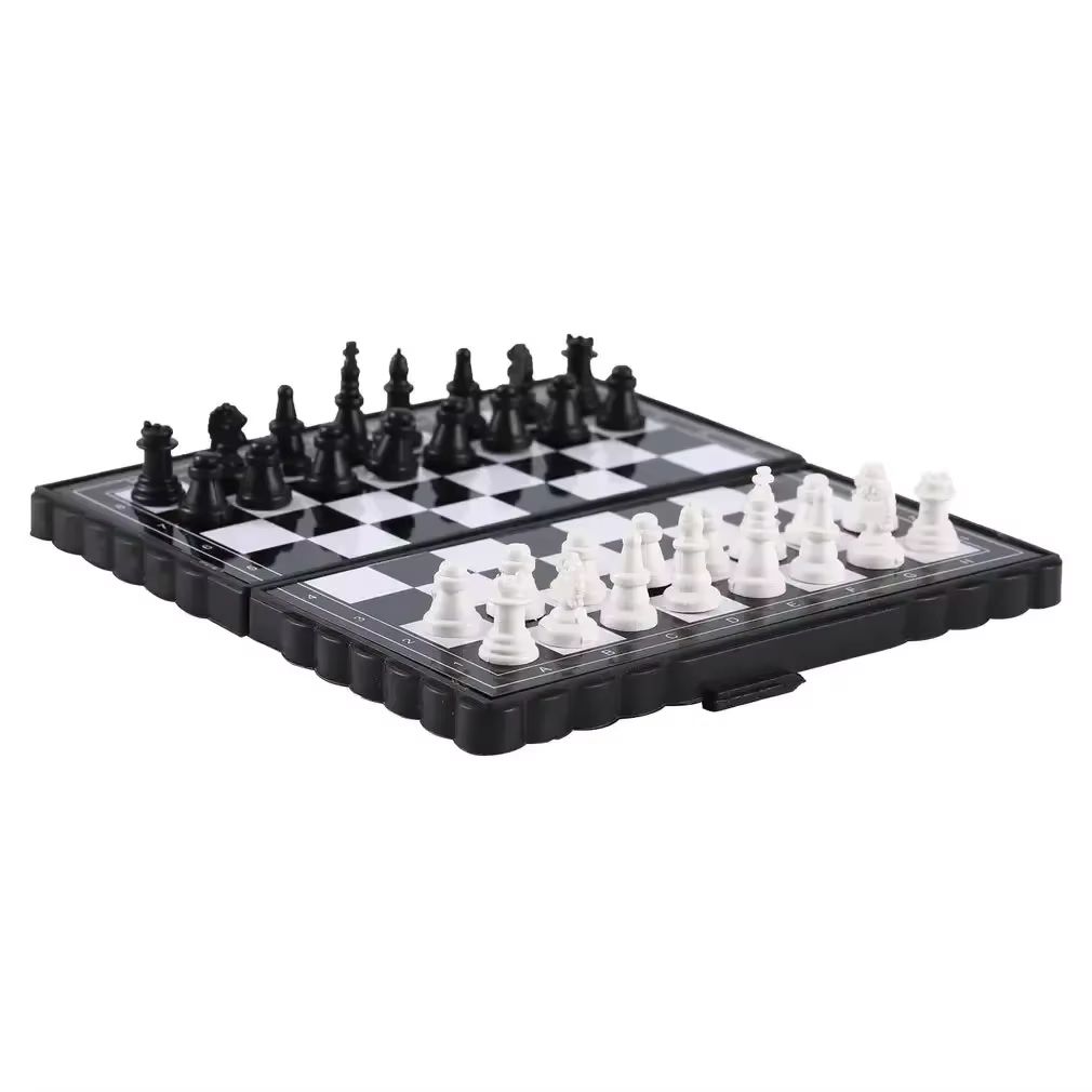 1Pc Mini Magnetic  Chess Set   - Outdoor Games For Kids ulasan dan harga