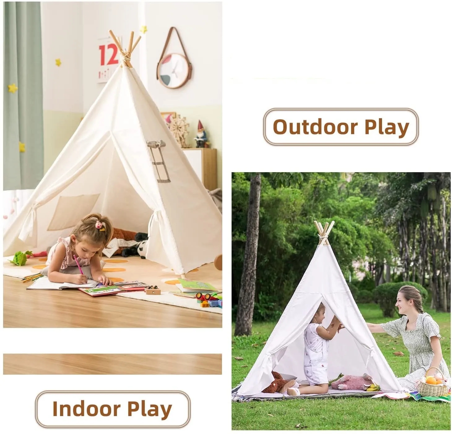1.6m/1.3m Kid Tent Indoor Play - Kids Outdoor Play Table ulasan dan harga