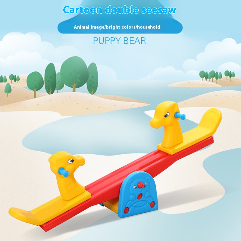 Outdoor Countyard Animal Seesa - Kids Outdoor Exercise Equipment ulasan dan harga