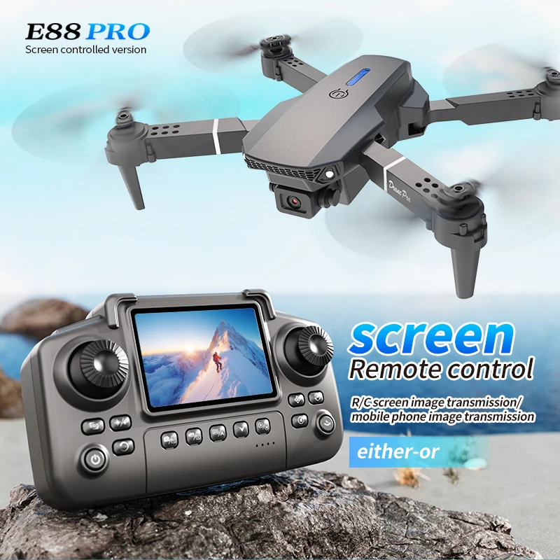 Professional E88 PRO Drone wit - Kids Outdoor Exercise Equipment ulasan dan harga