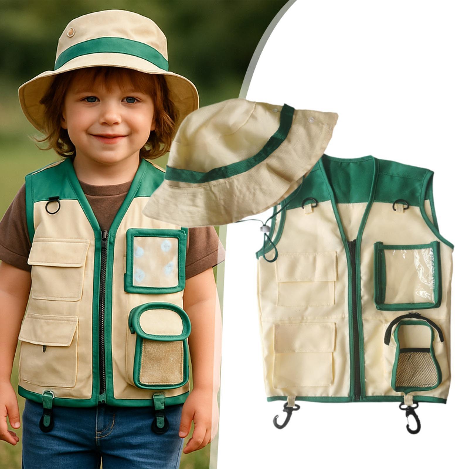 Kids Outdoor Exploration Vest  - Kids Outdoor Zoo ulasan dan harga
