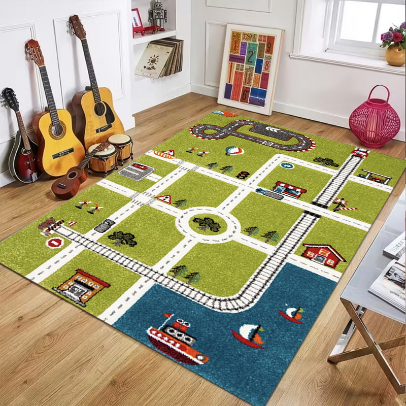Cartoon City And Zoo Road Map  - Kids Outdoor Zoo ulasan dan harga