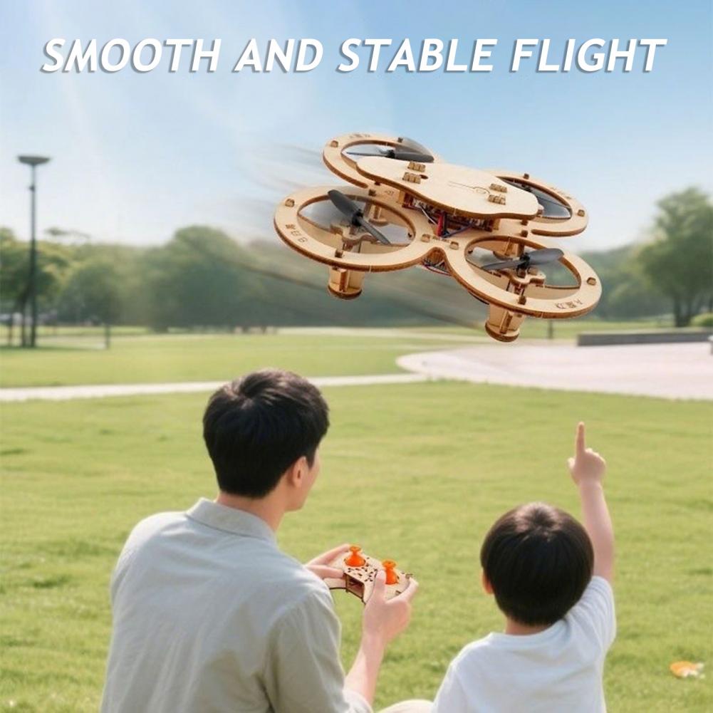 Rc Drone Toy Wooden Drone Puzz - Kids Outdoor Exercise Equipment ulasan dan harga