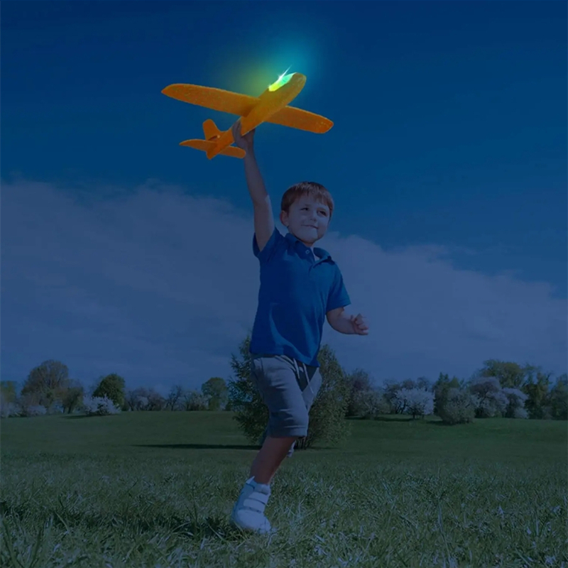 Electric Foam Plane Glider Han - Kids Outdoor Exercise Equipment ulasan dan harga