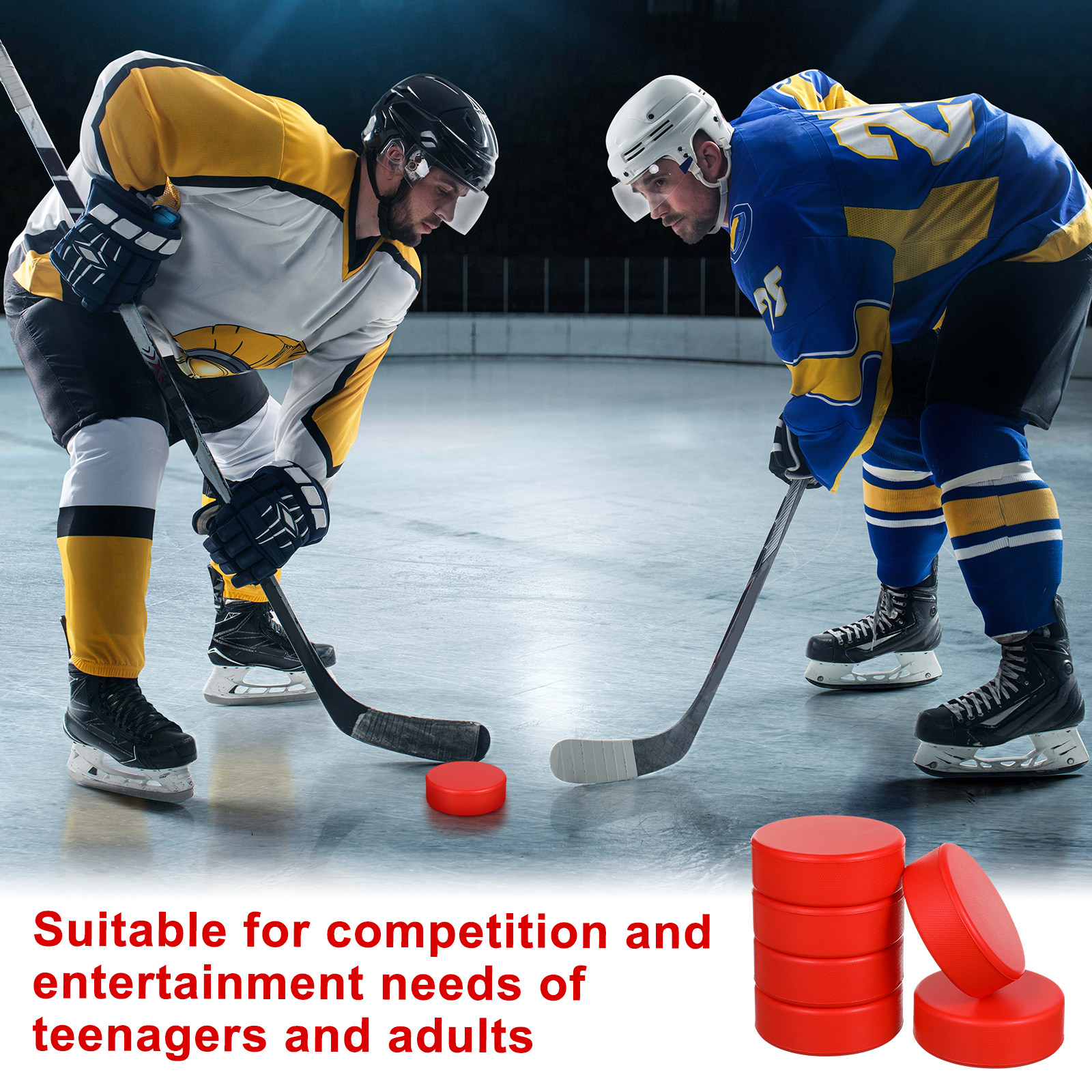 6Pcs Foam Ice Hockey Pucks Lig - Kids Outdoor Hockey Sticks ulasan dan harga