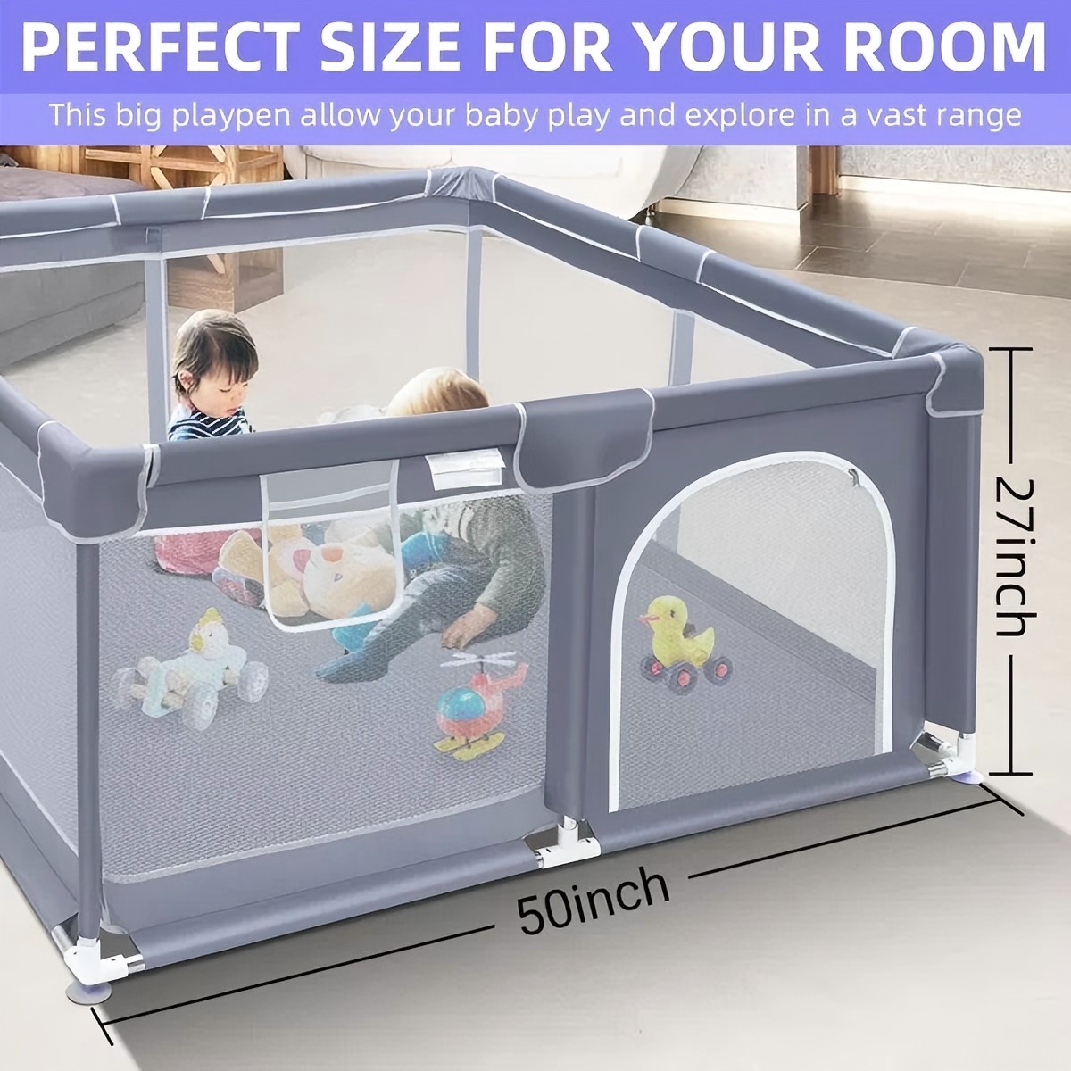 Baby Playpen, Extra Large Play - Kids Outdoor Play Area ulasan dan harga