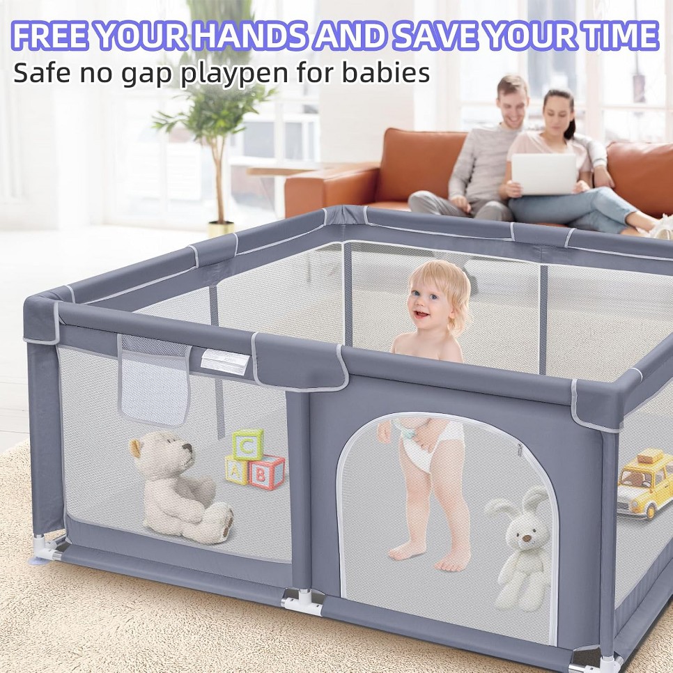 Baby Playpen, Extra Large Play - Kids Outdoor Play Area ulasan dan harga