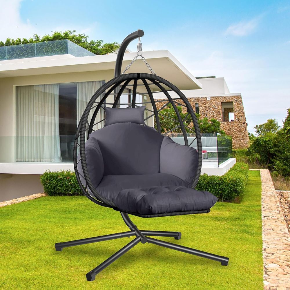 Indoor/Outdoor Hanging Egg Cha - Kids Outdoor Egg Chair ulasan dan harga
