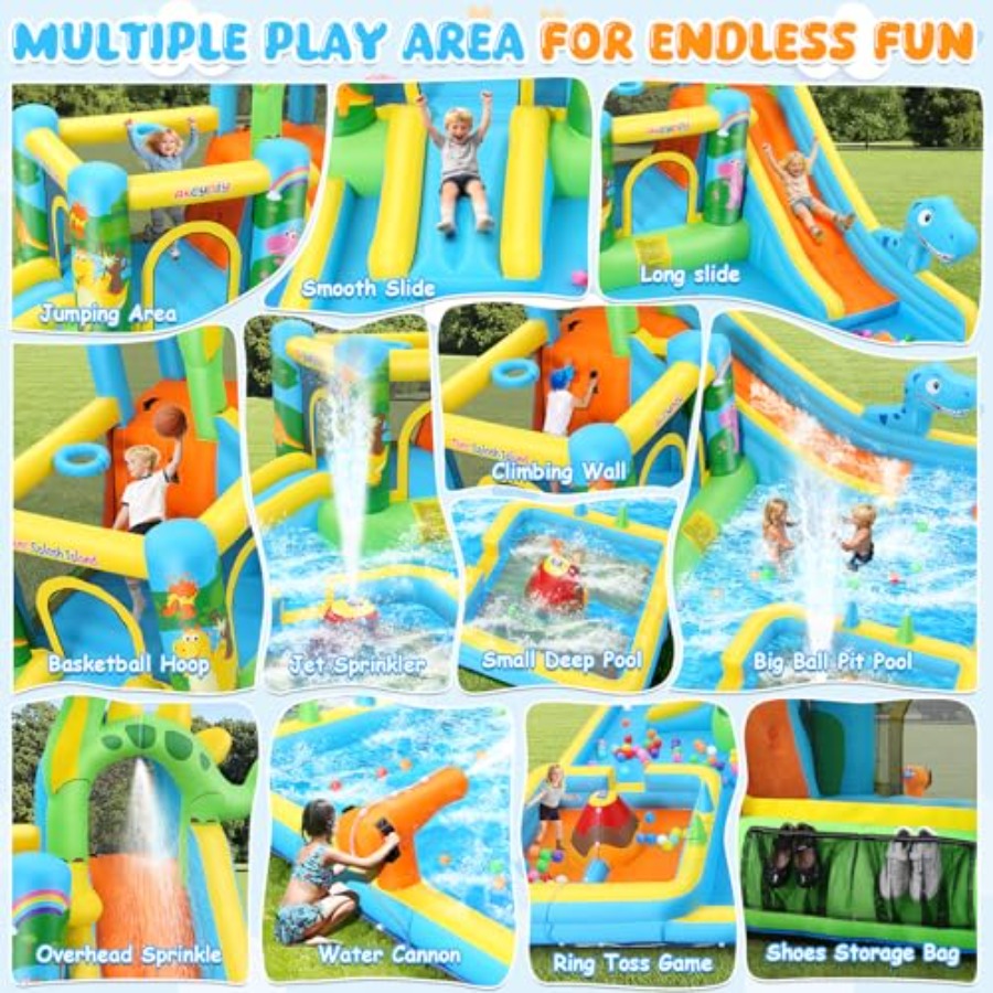 Outdoor backyard inflatable wa - Kids Outdoor Bounce House ulasan dan harga