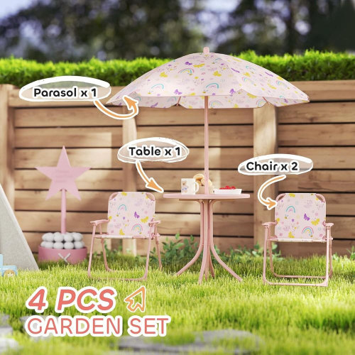 Kids Picnic Table and Chair Se - Kids Outdoor Table And Chairs With Umbrella ulasan dan harga