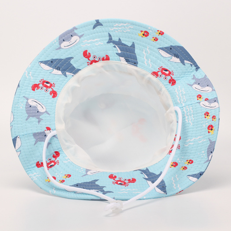 Cute Bucket Hat Kids Summer Su - Kids Outdoor Zoo ulasan dan harga