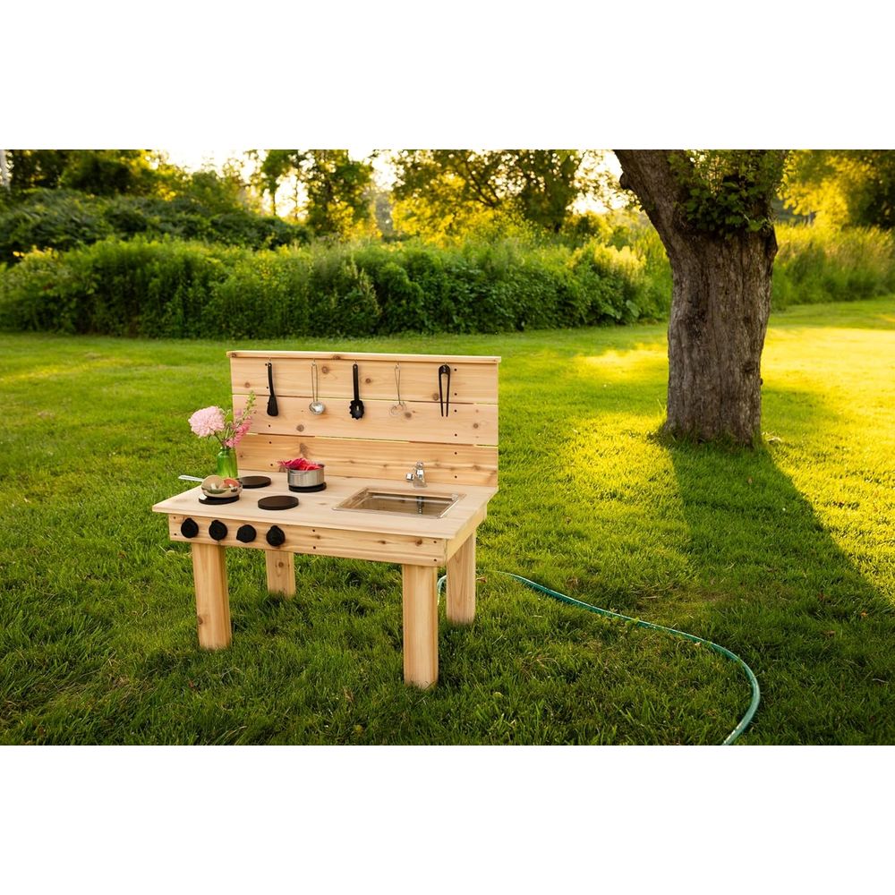 Noble Toys Mini Mud Kitchen wi - Kids Outdoor Mud Table ulasan dan harga