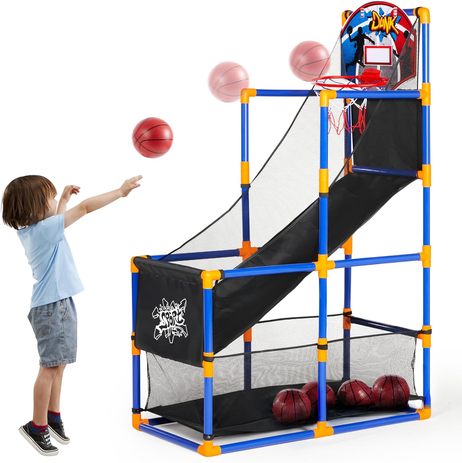 Arcade Basketball Game Set wit - Outdoor Games For Kids ulasan dan harga
