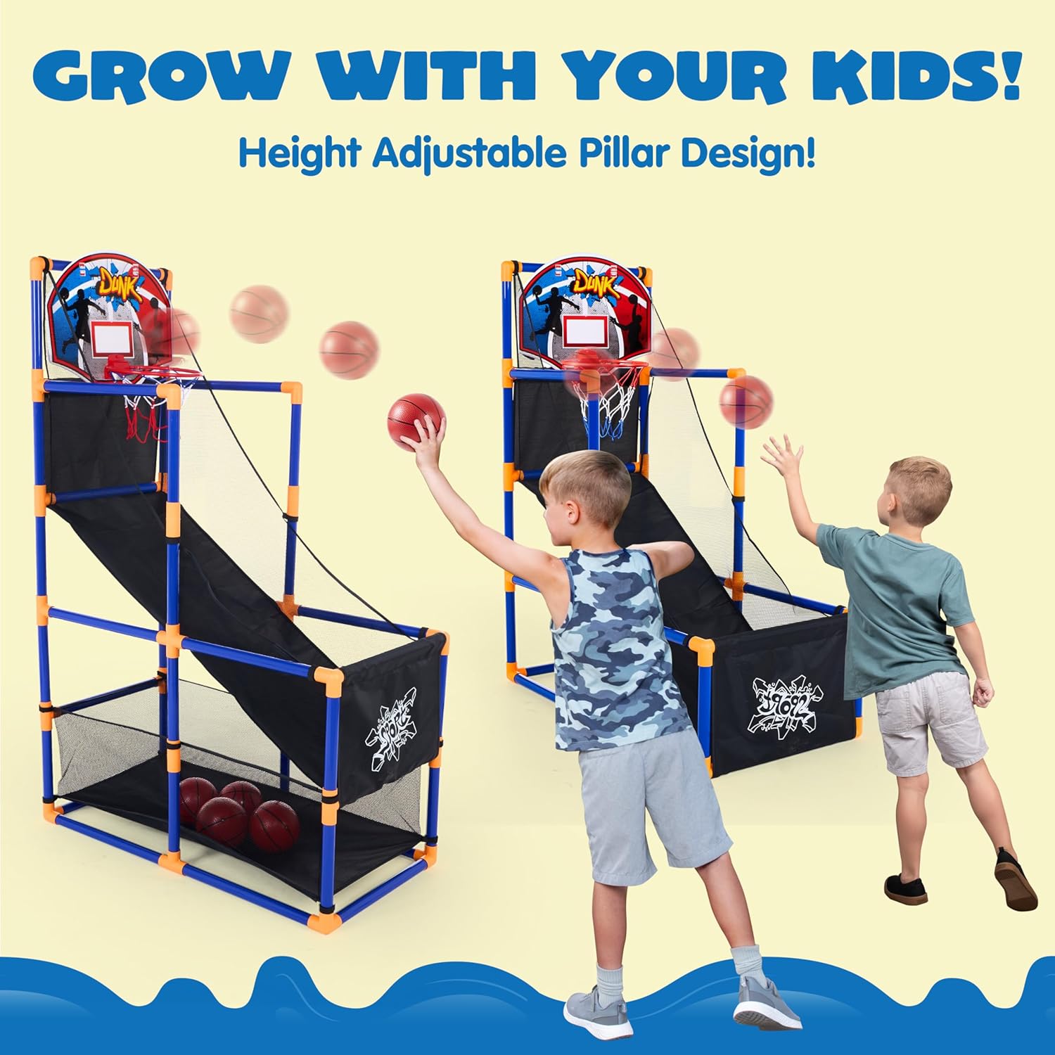 Arcade Basketball Game Set wit - Outdoor Games For Kids ulasan dan harga