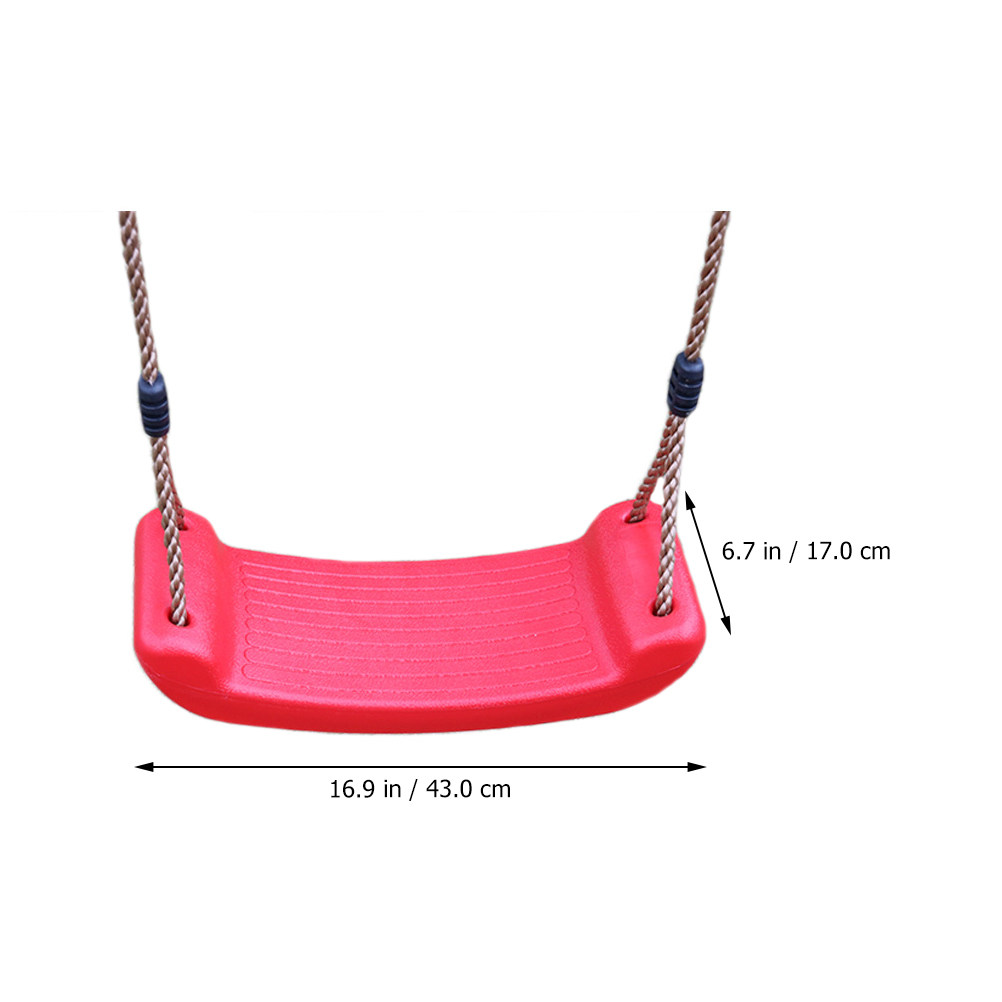 1Set Heavy Duty Plastic Swing  - Kids Outdoor Hanging Chair ulasan dan harga