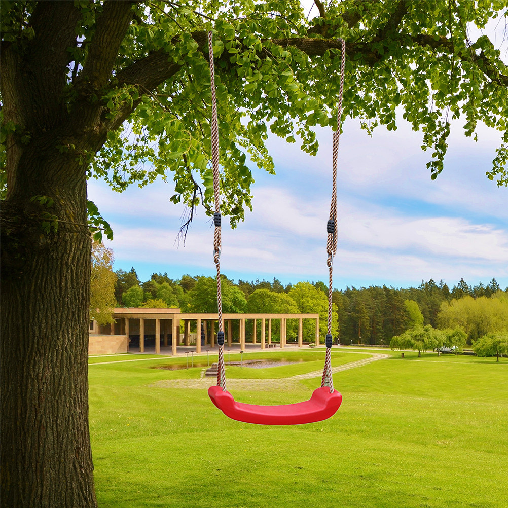 1Set Heavy Duty Plastic Swing  - Kids Outdoor Hanging Chair ulasan dan harga