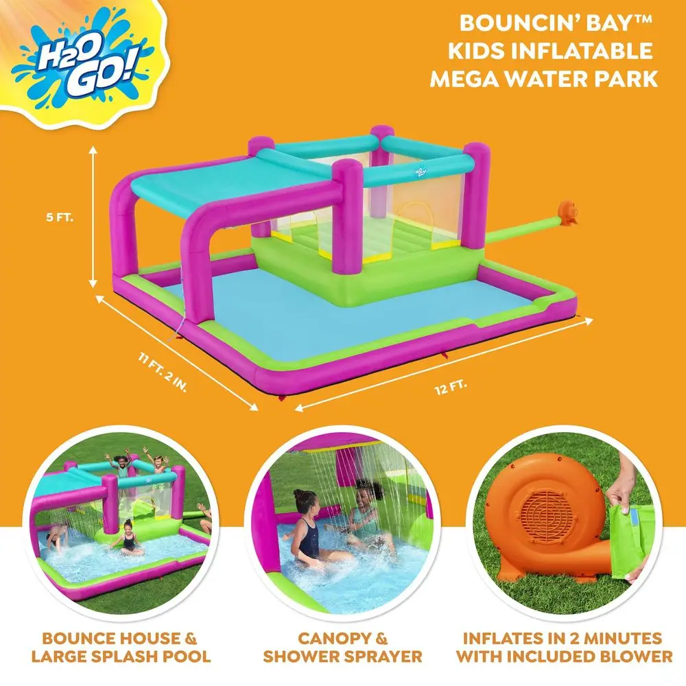 H2OGO Bouncin Bay Kids Inflata - Kids Outdoor Play ulasan dan harga