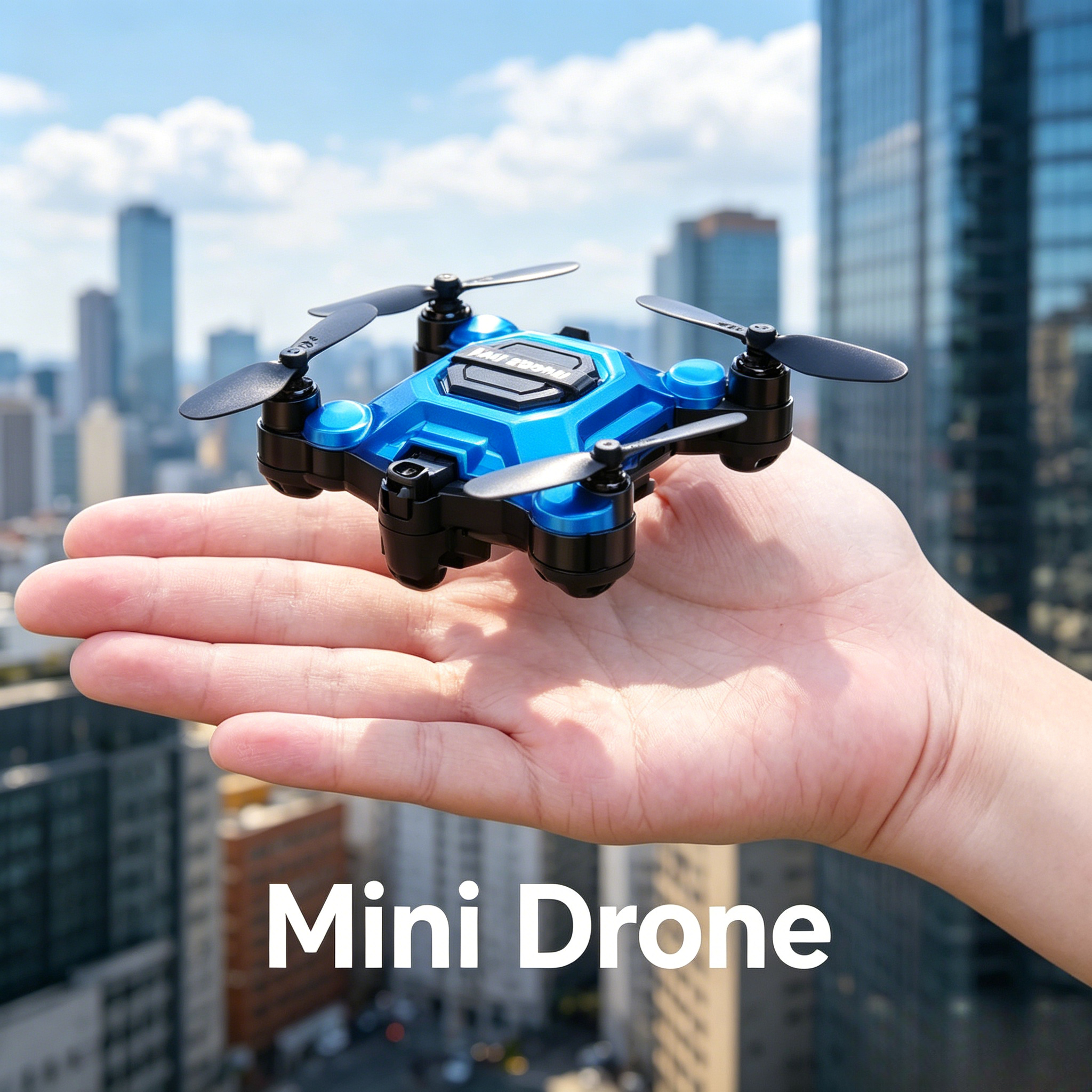 Mini Folding Mosquito Drone wi - Kids Outdoor Exercise Equipment ulasan dan harga
