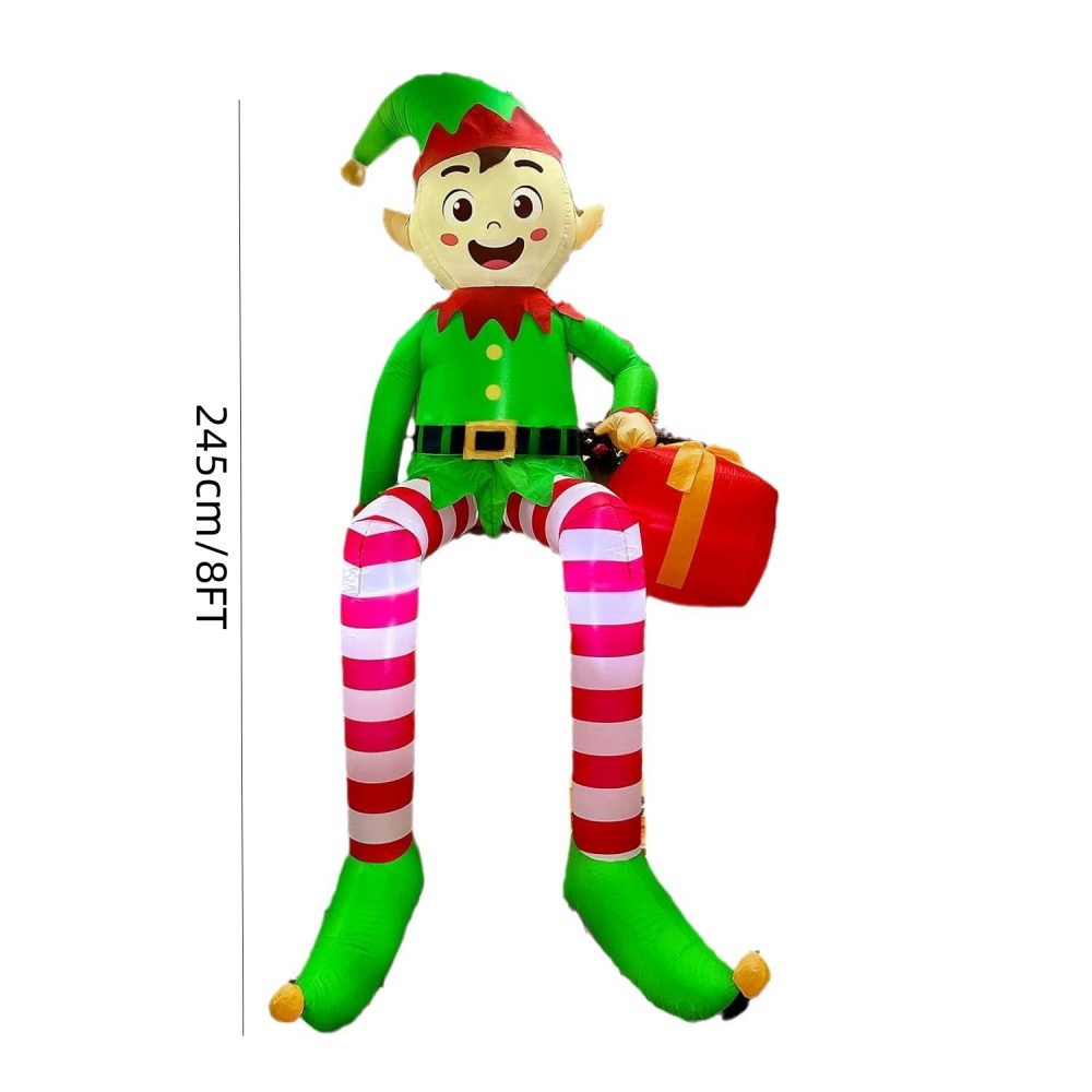 8FT Christmas Inflatables Sitt - Kids Outdoor Exercise Equipment ulasan dan harga