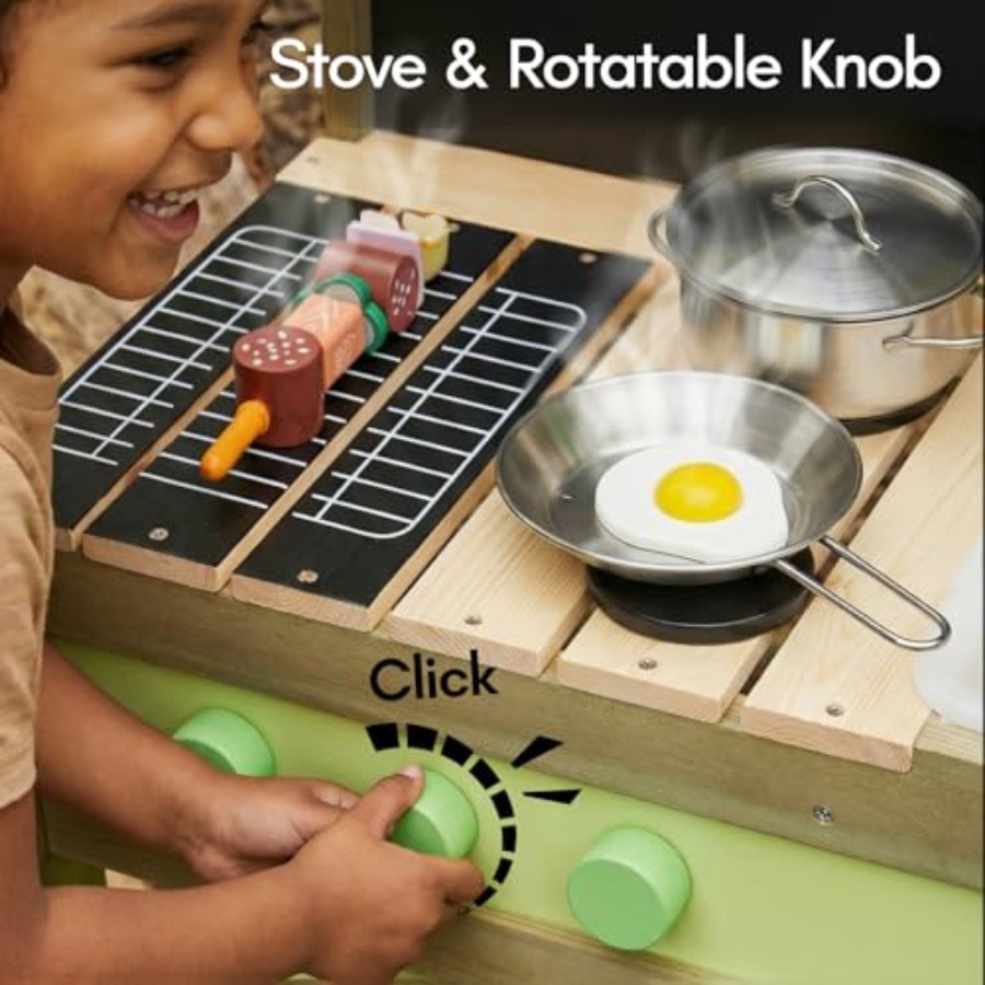 Outdoor mud kitchen for kids:  - Kids Outdoor Mud Table ulasan dan harga
