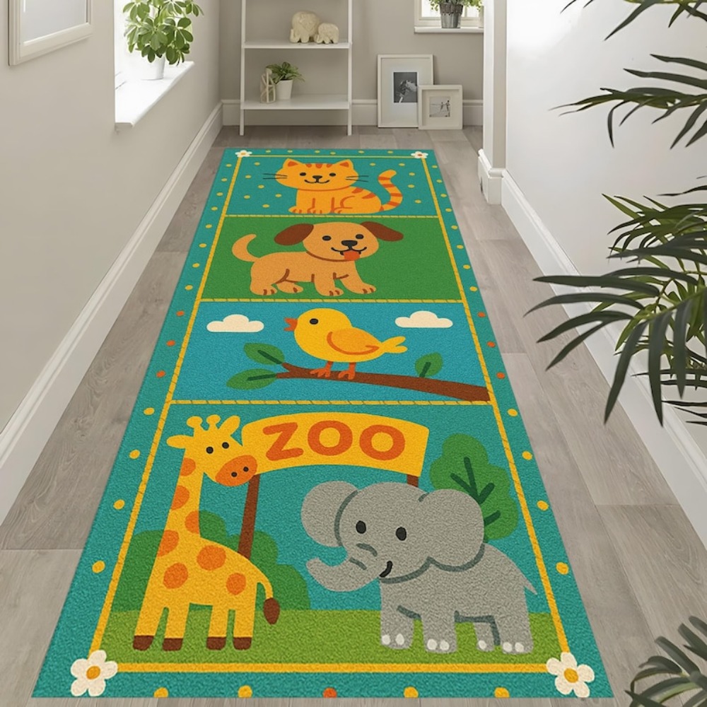 Kids Zoo Animal Pattern Runner - Kids Outdoor Zoo ulasan dan harga