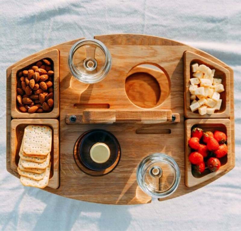 Wooden Folding Picnic Table Wi - Kids Outdoor Wooden Table ulasan dan harga