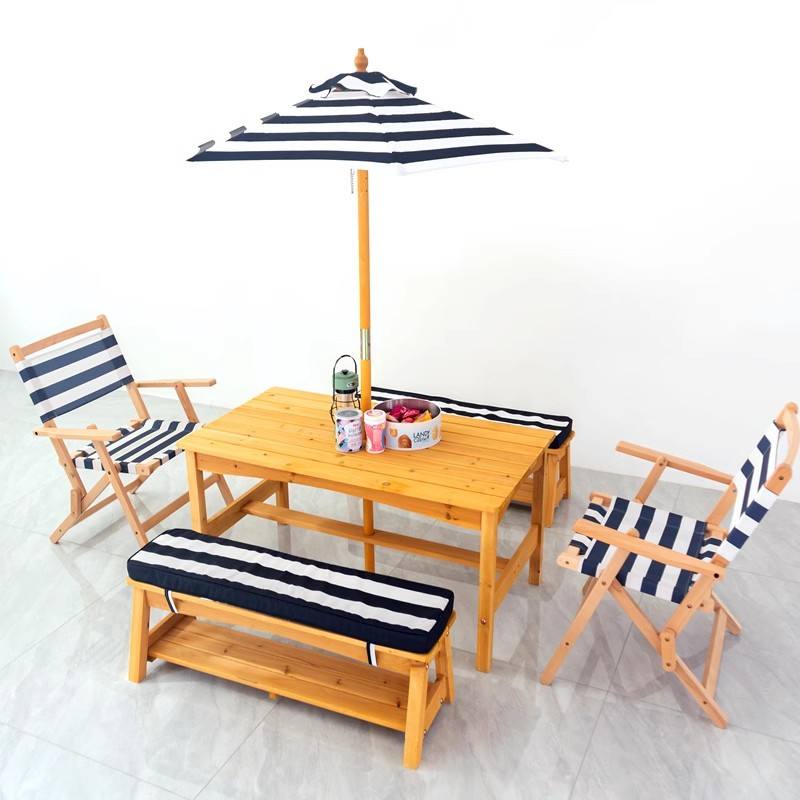 Kids Indoor Outdoor Table & Ch - Kids Outdoor Table And Chairs With Umbrella ulasan dan harga