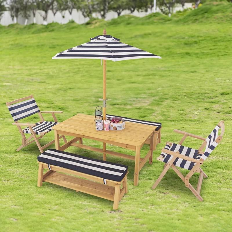 Kids Indoor Outdoor Table & Ch - Kids Outdoor Table And Chairs With Umbrella ulasan dan harga